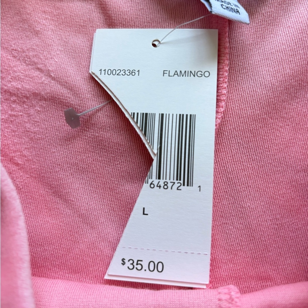 NWT Juicy Couture Large Velour Pink Shorts With Pockets - Picture 7 of 7
